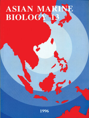 cover image of Asian Marine Biology, Volume 13 (1996)